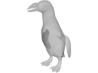 Penguin 3D Model preview