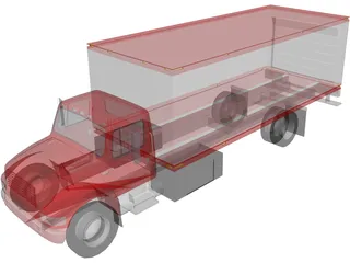 Truck (1994) 3D Model preview