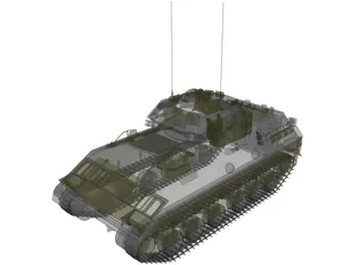 M3 Bradley 3D Model preview