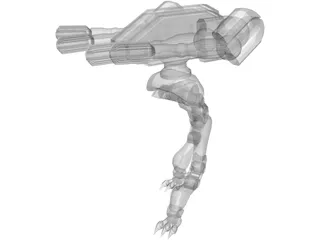 Mech Zues 3D Model preview