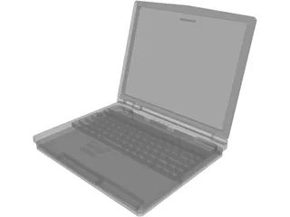 Laptop 3D Model preview