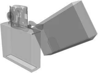 Zippo 3D Model preview