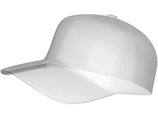 Baseball Cap 3D Model preview