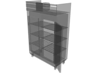 Refrigerador 3D Model preview