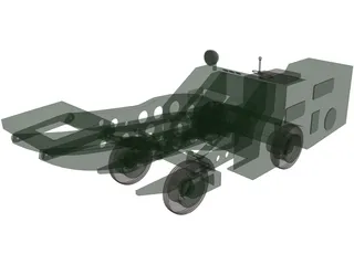 Aircraft Support 3D Model preview