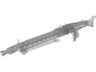 MG42 3D Model preview