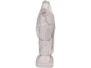 Italian Virgin 3D Model preview