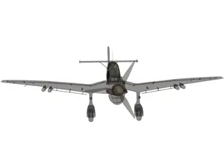 Junkers 87B Stuka 3D Model preview