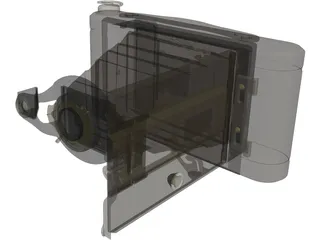 Photo Camera Kodak 3D Model preview