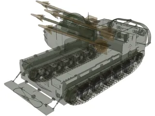 M730ai Chaparral 3D Model preview