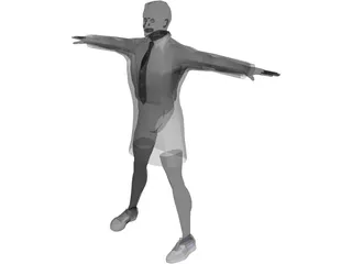 Man 3D Model preview