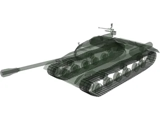 Stalin JS-3 3D Model preview