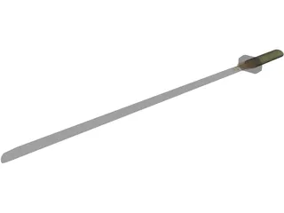 Katana 3D Model preview