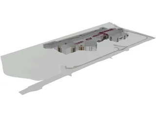 St. Louis Galleria Mall 3D Model preview
