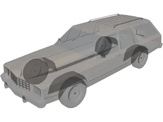Ford Fairmont 3D Model preview