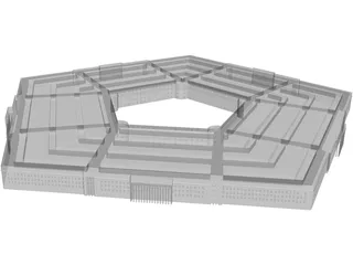 Pentagon 3D Model preview