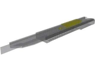 Olfa Stanley Knife fwp-1 3D Model preview
