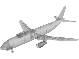 Airbus 3D Model preview