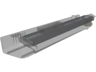 Olfa Stanley Knife pl-1 3D Model preview
