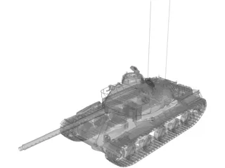 AMX-30 3D Model preview