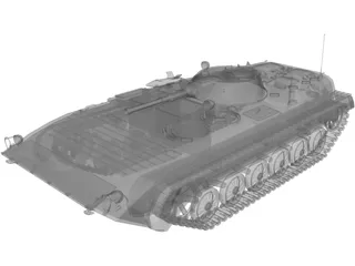 BMP-1 3D Model preview