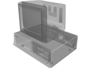 Computer 3D Model preview