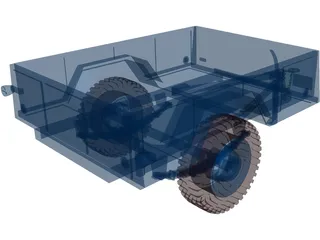 Cargo M101 3D Model preview