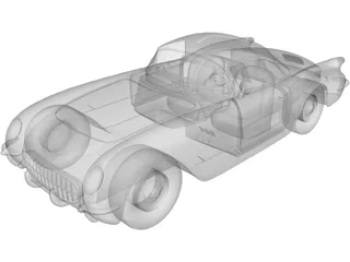 Chevrolet Corvette 454 3D Model preview