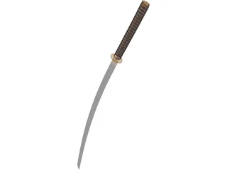 Katana 3D Model preview