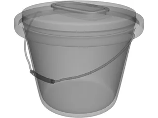 Bucket 3D Model preview