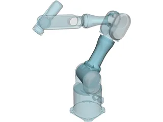 Mitsubishi PA10 Robot 3D Model preview