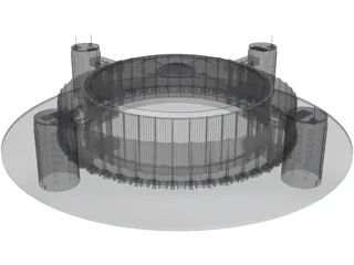 Factory 3D Model preview