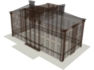 Old House 3D Model preview