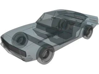 Chevrolet Camaro SS (1967) 3D Model preview