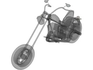 Chopper 3D Model preview
