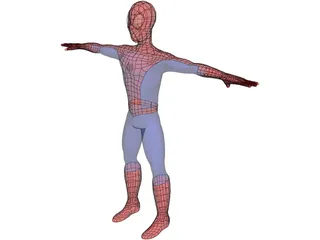 Spider Man 3D Model preview