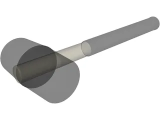Rubber Mallet 3D Model preview
