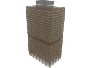 Oxford Street Office Building 3D Model preview