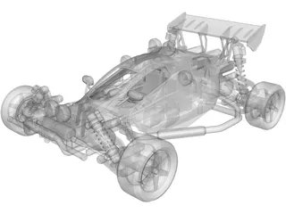 Xcalibur Rally Buggy 3D Model preview