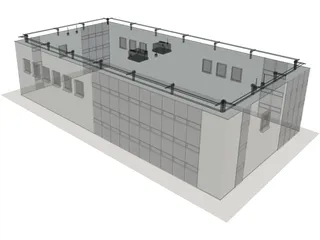 Small Office 3D Model preview