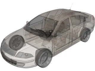 Skoda Octavia (2005) 3D Model preview