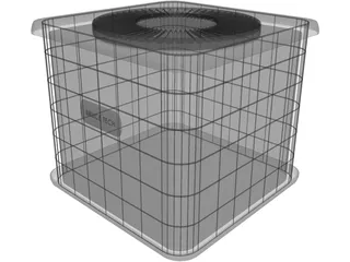 Air Conditioner 3D Model preview