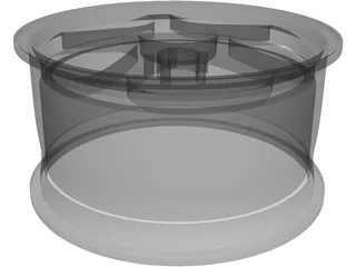 Wheel Enkei JSM 3D Model preview