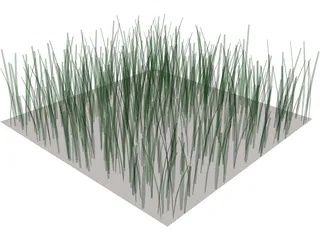 Grass 3D Model preview