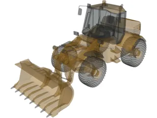 JCB 435b 3D Model preview