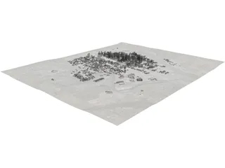 Calgary City 3D Model preview
