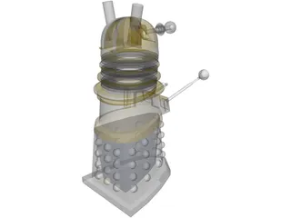 Dalek 3D Model preview