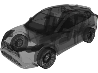 Toyota Corolla Cross 3D Model preview