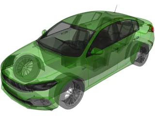Fiat Tipo Sedan 3D Model preview