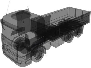 Scania G380 3D Model preview